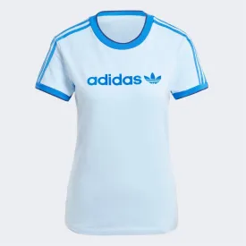 07362 Adidas Badge Slim tee Clear Sky