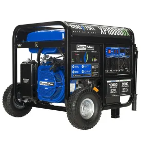 10,000 Watt Dual Fuel Portable Generator w/ CO Alert