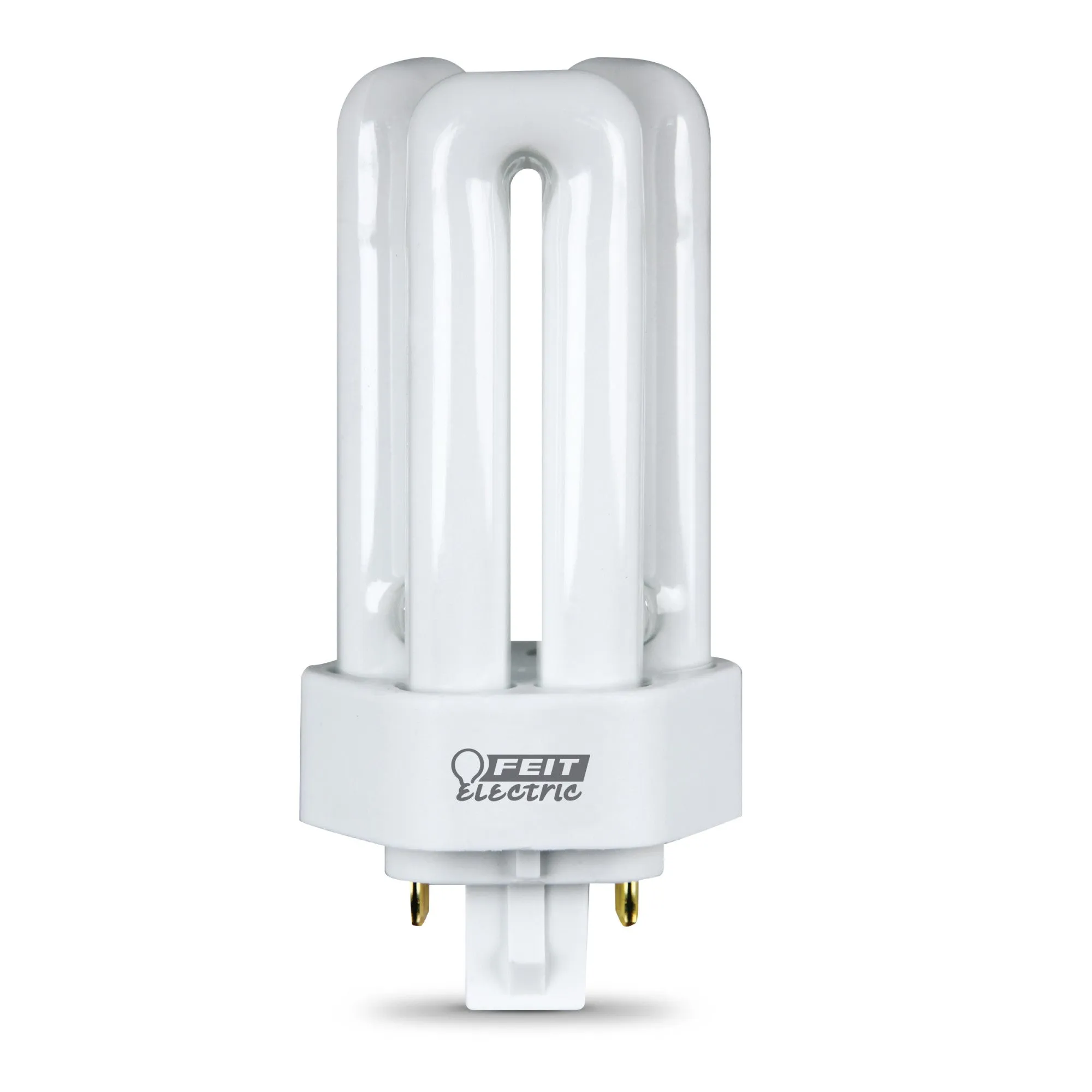 13W Cool White (4100K) G24Q-1 Base Triple Twin Tube Compact Fluorescent PL Bulb