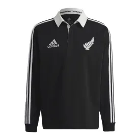 2022-2023 New Zealand All Blacks Heritage Polo Shirt (Black)