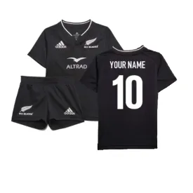 2022-2023 New Zealand All Blacks Home Mini Kit (Your Name)