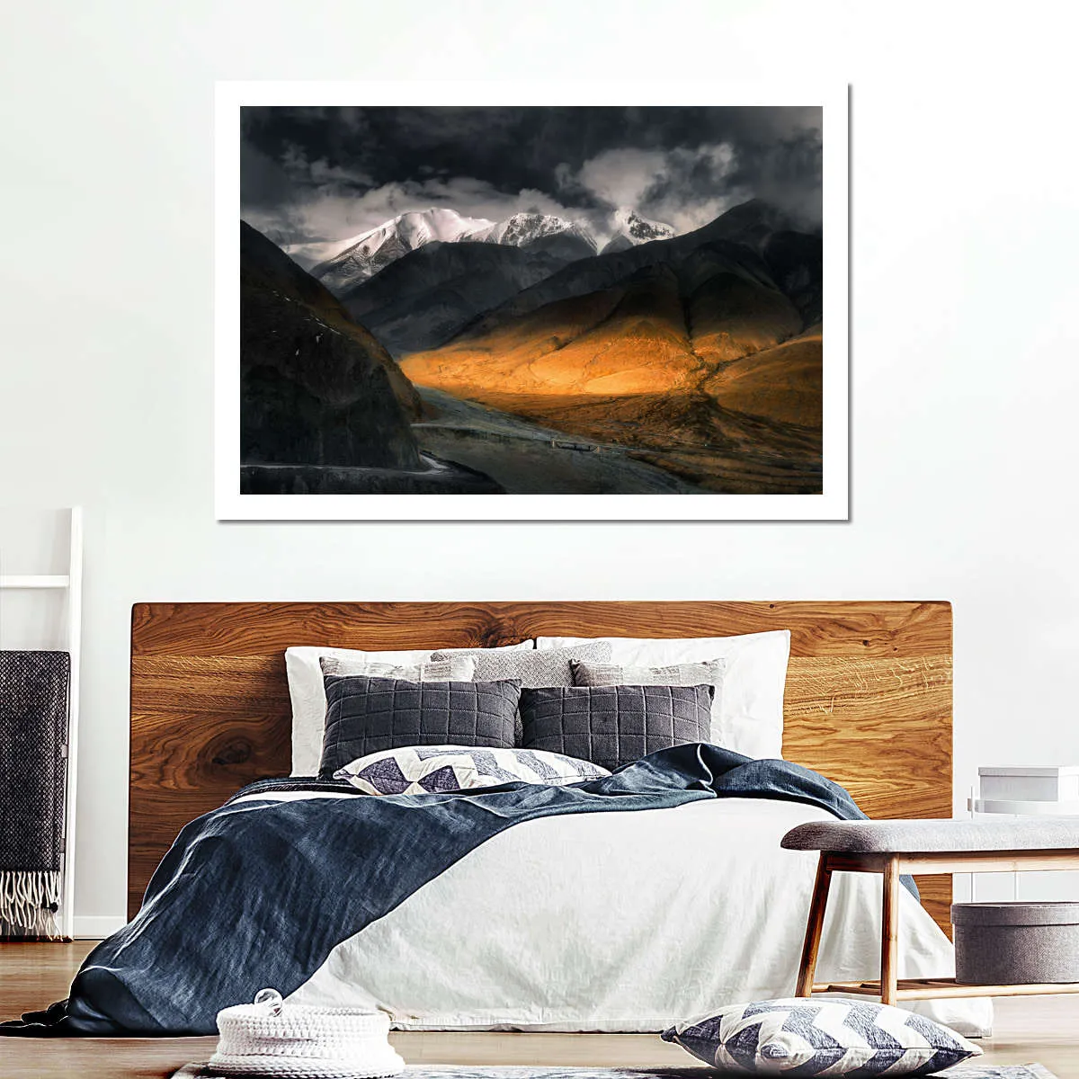 A Bend To Light Wall Art