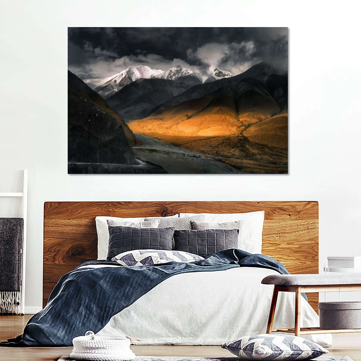 A Bend To Light Wall Art