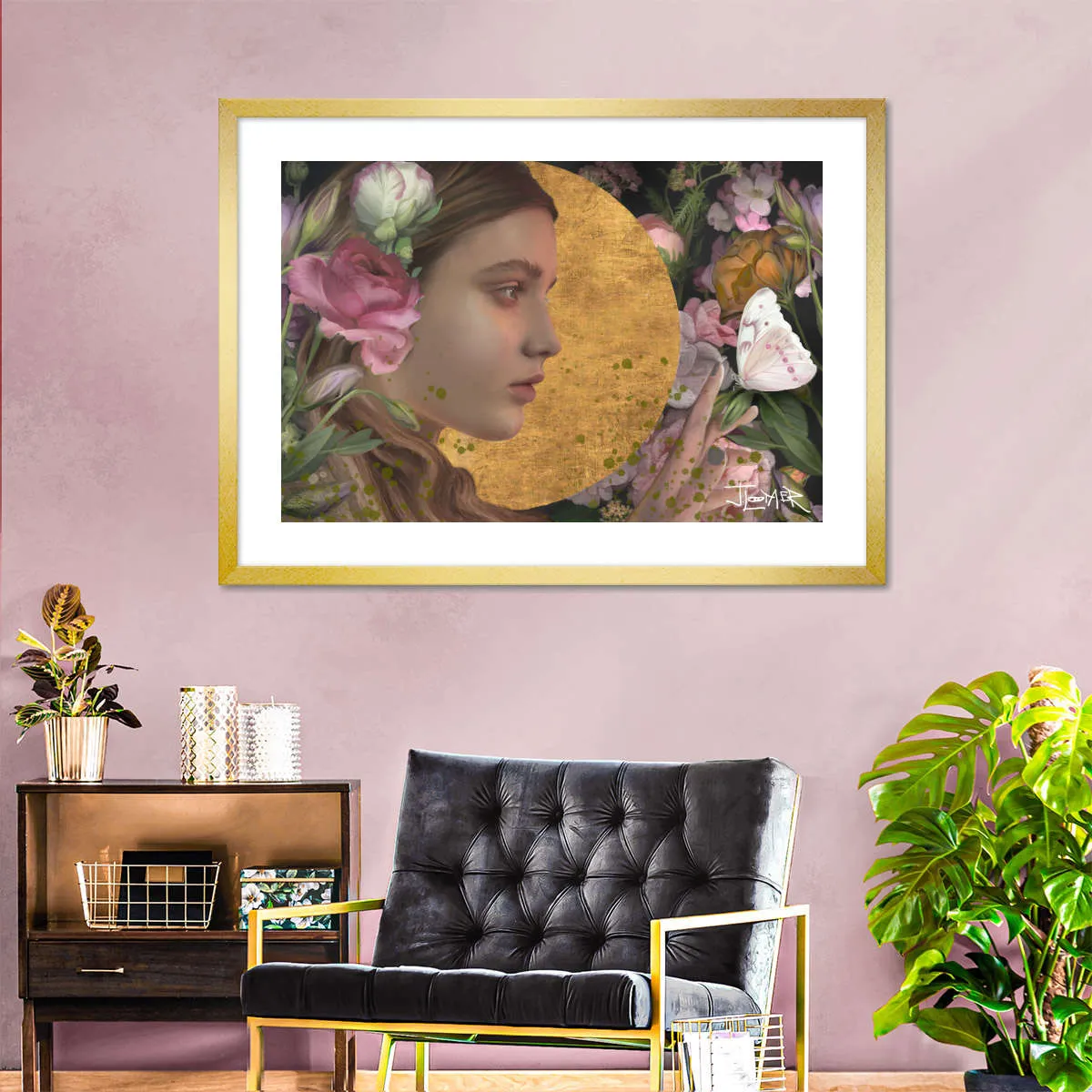 A Butterfly Garden Wall Art