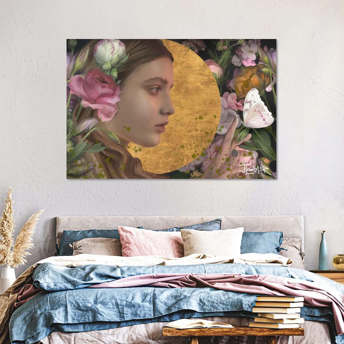 A Butterfly Garden Wall Art