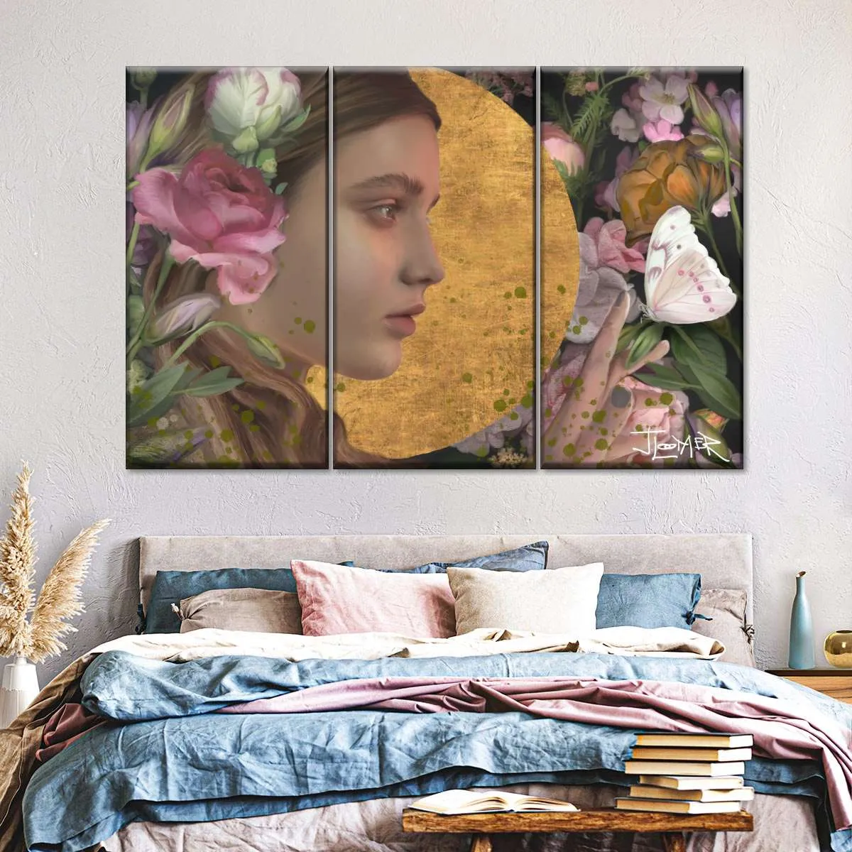 A Butterfly Garden Wall Art