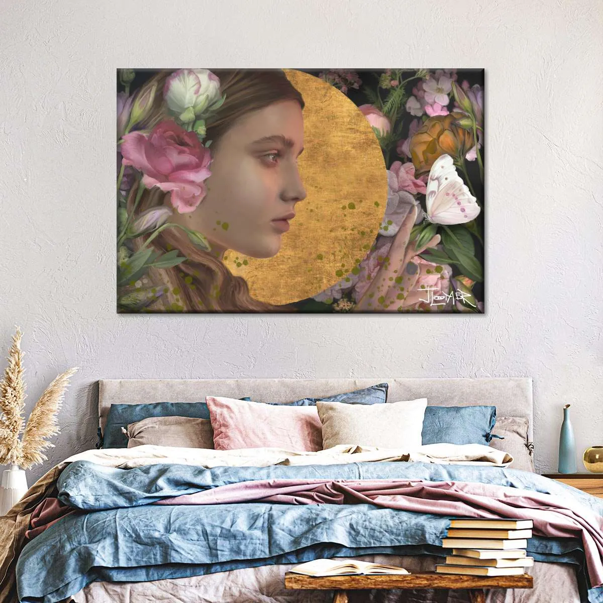 A Butterfly Garden Wall Art