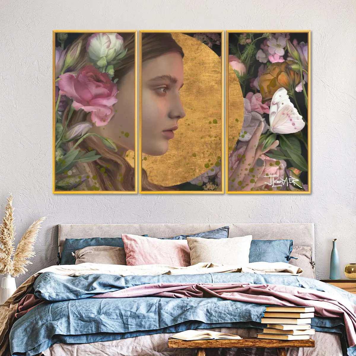 A Butterfly Garden Wall Art