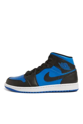 Air Jordan 1 Mid 'Black/Royal Blue'