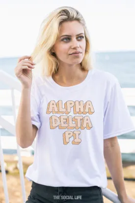 Alpha Delta Pi Stone Age Tee