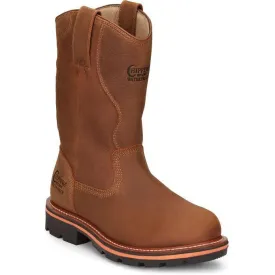 Chippewa Men's Thunderstruck 11" WP Slip Resist Work Boot -Tan- TH1040