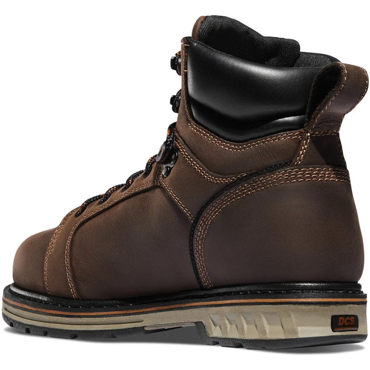 Danner Men's Steel Yard 6" PT Waterproof Work Boot -Brown- 12536