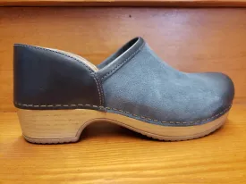 Dansko Brenna Navy burnished suede leather