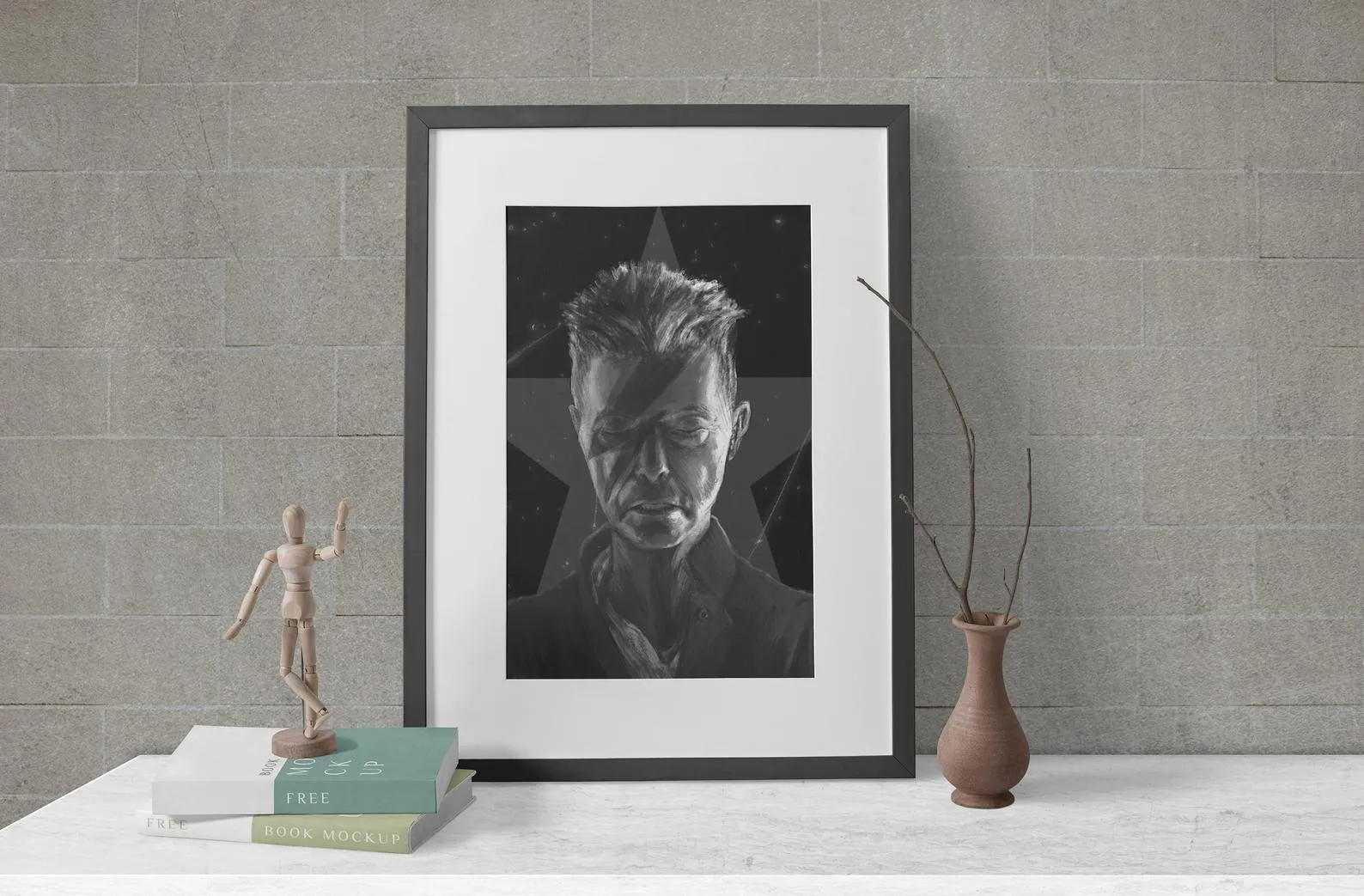 David Bowie Poster, Custom Music Print, Music Poster, Custom Poster, Home Decor, Wall Hangings, British Singer Canvas, David Bowie Art