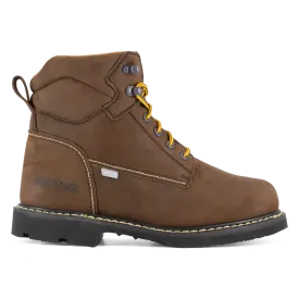 Groundbreaker Steel-Toe Metguard 6 inch Work Boot Brown