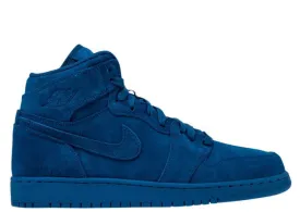 (GS) Air Jordan 1 Retro High OG 'Blue Suede' (2017) 705300-404