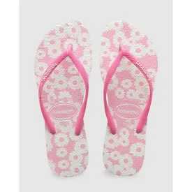 Havaianas Slim Daisy Caitii White/Rose - Kids