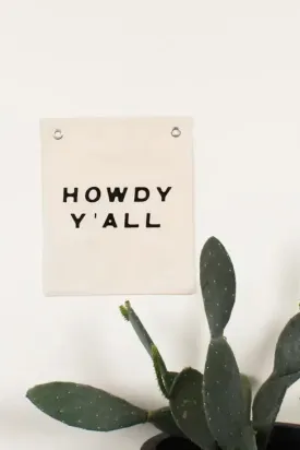 Howdy Y'all Banner