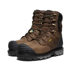 Keen Utility Men's CSA Camden 8" Insulated Waterproof Boot (Carbon-Fiber Toe) Dark Earth 1028289 C.S.A