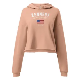 Kennedy for President Flag Crop Hoodie