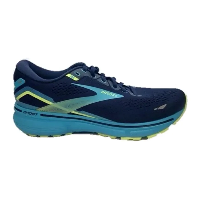 Mens Brooks Running Ghost 15 in Navy/Blue/Green