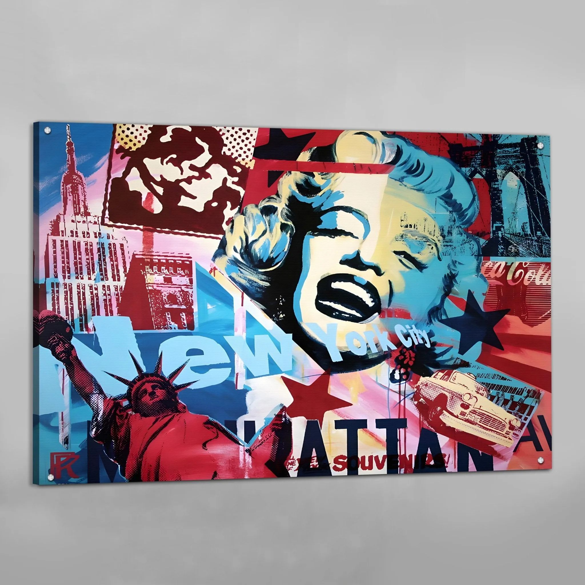 New York Pop Art Canvas