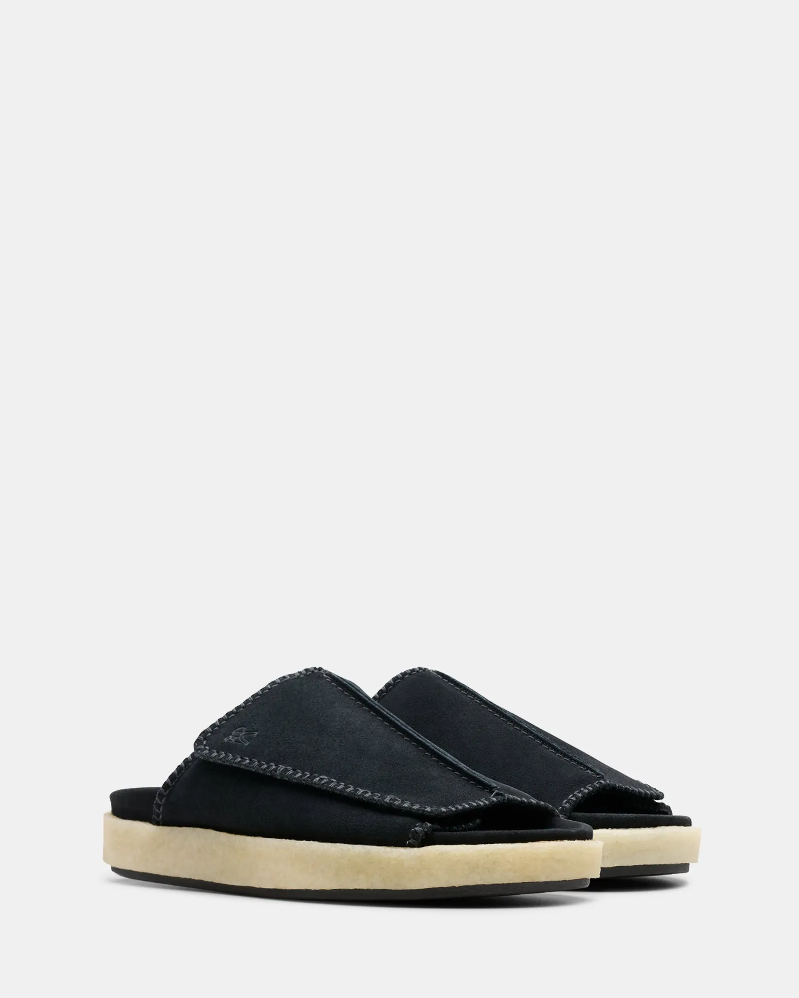 Overleighslide Black Suede