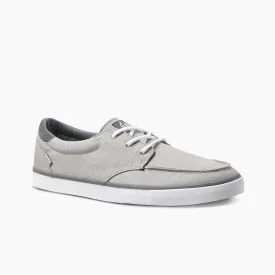 REEF DECKHAND 3 MEN'S CASUAL BOAT SHOE (GREY/WHT)