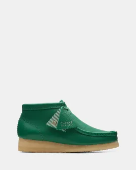 Wallabee Boot. (W) Cactus Green Lea